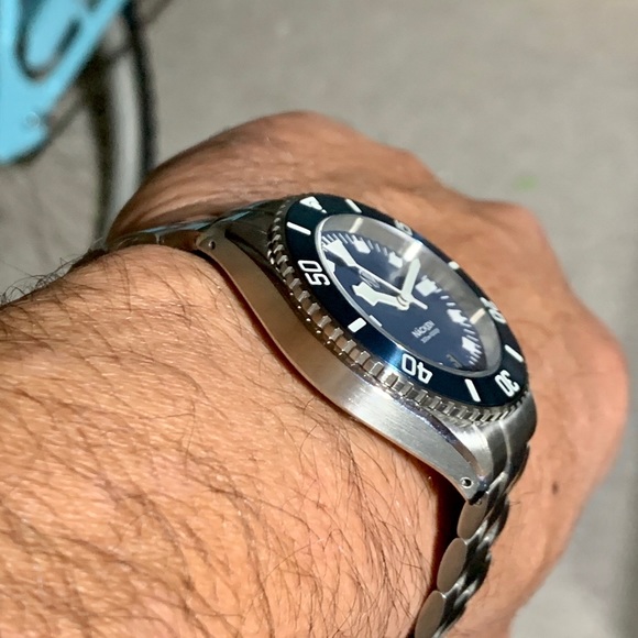 NTH WATCH NÄCKEN MODERN BLUE AUTOMATIC DIVER - Picture 6 of 16